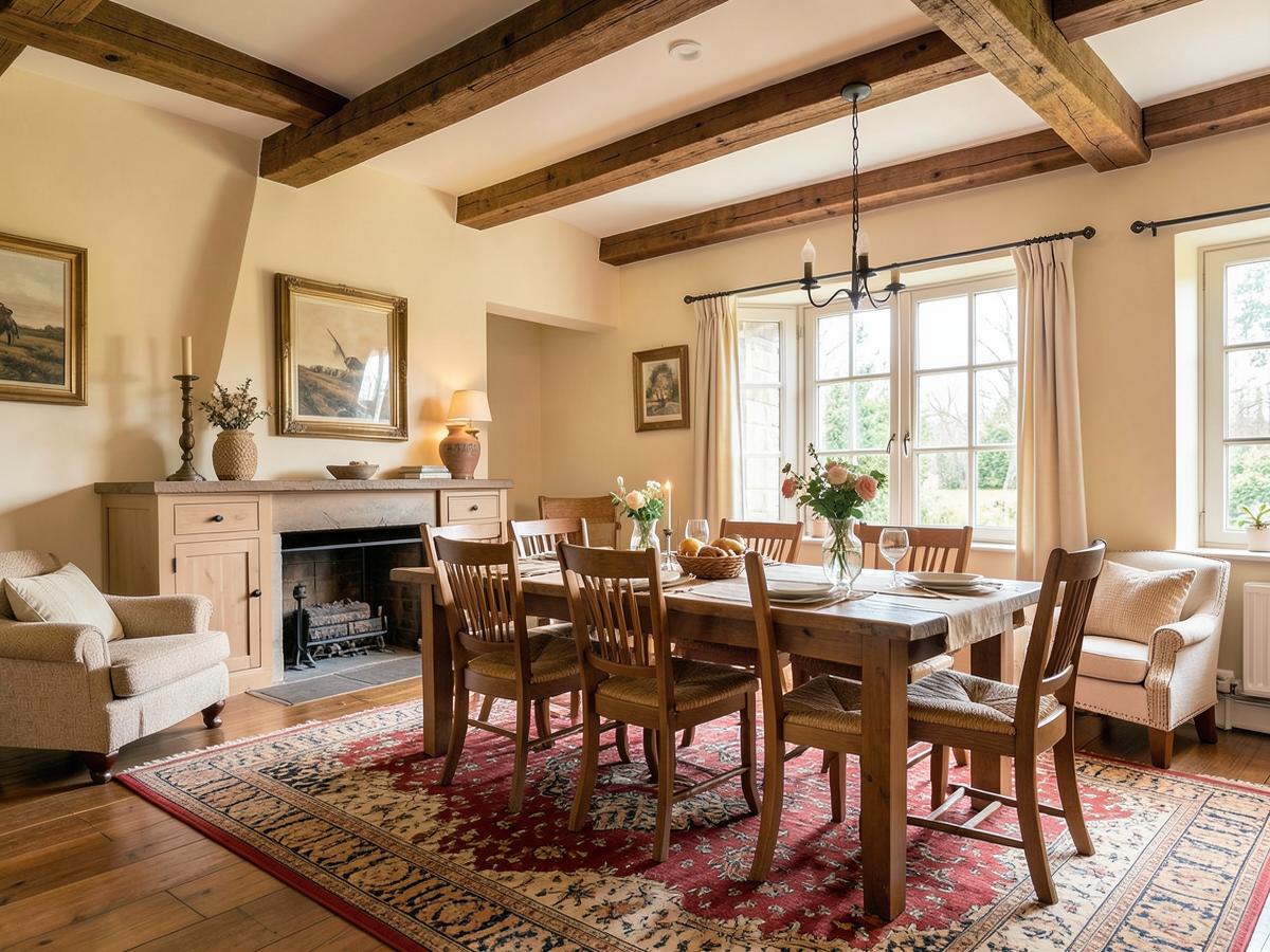 Living and dining room
